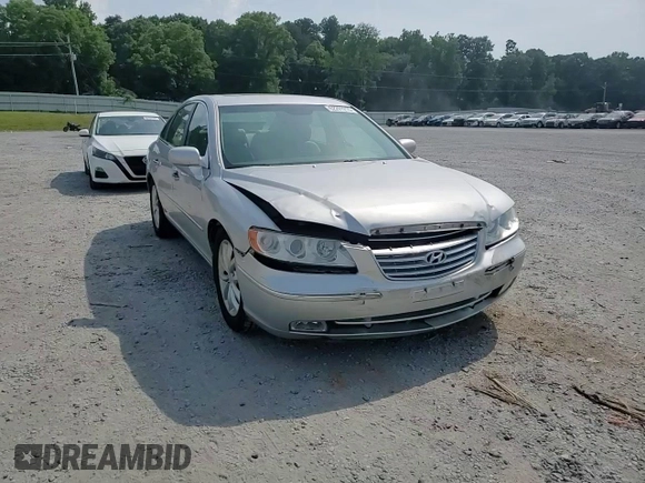 2006 Hyundai Azera SE with VIN KMHFC46F66A133655, listed as a Copart auction lot 62291215 with 122,998 mi miles and Salvage title. Bid and sale history available at DreamBid. Image 13.