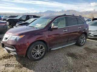 2012 Acura MDX Advance with VIN 2HNYD2H85CH547420, listed as a Copart auction lot 44366125 with 27,453 mi miles and Salvage Title. Bid and sale history available at DreamBid. Image 1.
