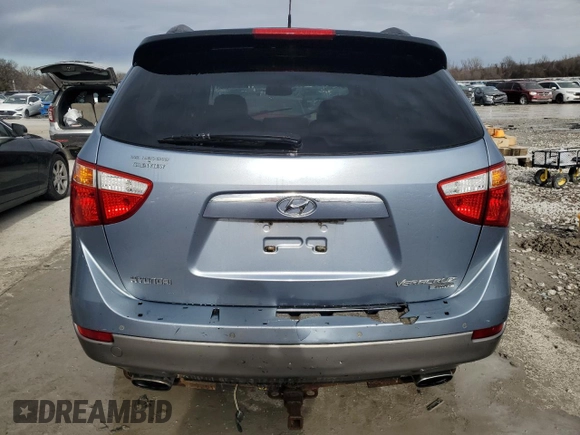 2008 Hyundai Veracruz GLS z VIN KM8NU73C08U045545, wystawiony jako Copart lot #45666505 z przebiegiem 208 120 mil mil oraz Szkoda całkowita • Salvage title. Historia ofert i sprzedaży dostępna na DreamBid. Obrazek 6.