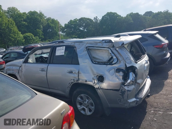 2017 Toyota 4Runner SR5 with VIN JTEZU5JR7H5162840, listed as a IAAI auction lot 42155306 with 155,606 mi miles and . Bid and sale history available at DreamBid. Image 14.
