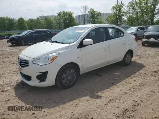2018 Mitsubishi Mirage G4 ES with VIN ML32F3FJ5JHF08577, listed as a Copart auction lot 55687014 with 87,265 mi miles. Bid and sale history available at carsss.com. Image 1.