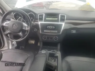2014 Mercedes-Benz M 350 with VIN 4JGDA5HB9EA337104, listed as a Copart auction lot 50757295 with 154,682 mi miles and Salvage Title. Bid and sale history available at DreamBid. Image 8.