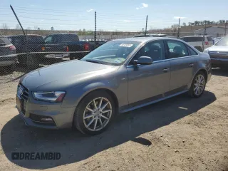 2016 Audi A4 Premium with VIN WAUBFAFLXGN018577, listed as a Copart auction lot 49709055 with 99,834 mi miles and Salvage Title. Bid and sale history available at carsss.com. Image 1.