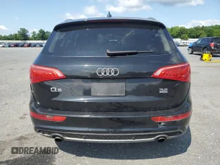 2012 Audi Q5 Premium Plus with VIN WA1DKAFP3CA133981, listed as a Copart auction lot 61937765 with 74,827 mi miles and Salvage title. Bid and sale history available at DreamBid. Image 6.
