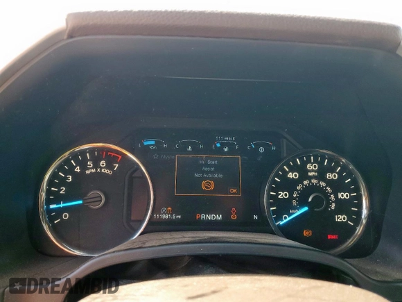 2018 Ford F-150 XL with VIN 1FTEW1EG7JFE04198, listed as a Copart auction lot 54787445 with 111,981 mi miles and Clean title. Bid and sale history available at DreamBid. Image 9.