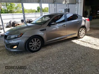2014 Kia Optima LX with VIN 5XXGM4A70EG316929, listed as a Copart auction lot 56305985 with 132,898 mi miles and Salvage title. Bid and sale history available at DreamBid. Image 1.