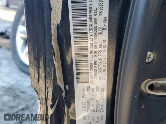 2018 Ram 1500 Express with VIN 1C6RR7FT8JS312765, listed as a Copart auction lot 74872444 with 74,786 mi miles and Non repairable. Bid and sale history available at DreamBid. Image 12.
