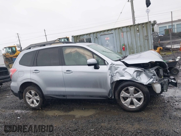 2014 Subaru Forester 2.5i Premium with VIN JF2SJAEC4EH542243, listed as a IAAI auction lot 41858364 with 100,095 mi miles. Bid and sale history available at carsss.com. Image 13.