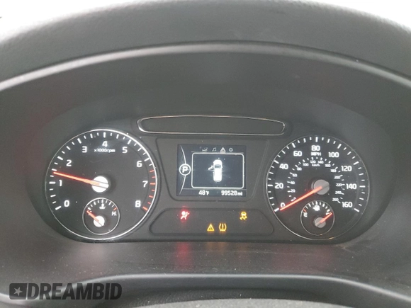 2018 Kia Sorento LX V6 with VIN 5XYPGDA57JG406719, listed as a Copart auction lot 50101275 with 99,528 mi miles and Salvage Title. Bid and sale history available at carsss.com. Image 9.