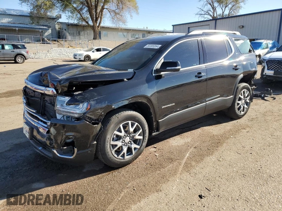 2023 GMC Acadia SLT with VIN 1GKKNMLS6PZ191836, listed as a Copart auction lot 80385554 with 23,940 mi miles and Salvage Title. Bid and sale history available at DreamBid. Image 1.