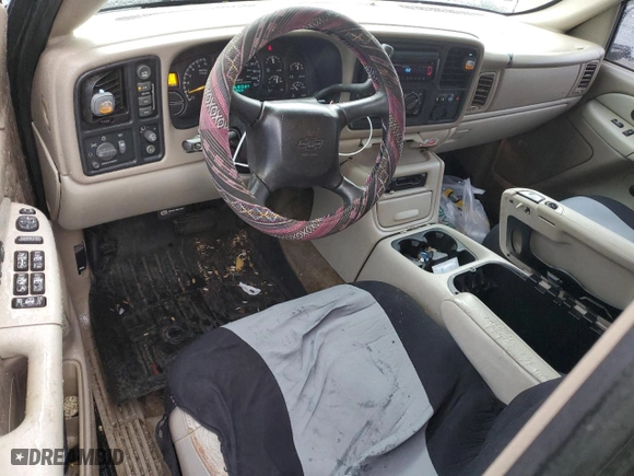 2001 Chevrolet Tahoe LS with VIN 1GNEK13T61R107358, listed as a Copart auction lot 50200175 with 263,668 mi miles and Salvage Title. Bid and sale history available at carsss.com. Image 8.