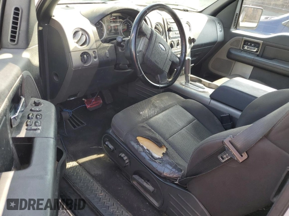2005 Ford F-150 XLT с VIN 1FTPX14595NB86735, выставлен на аукционе Copart как лот 62605945 с пробегом 208 297 миль миль и Чистый • Clean title. История ставок и продаж доступна на DreamBid. Изображение 8.