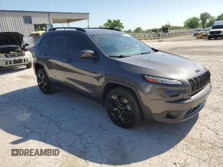 2018 Jeep Cherokee Latitude with VIN 1C4PJLCX1JD552607, listed as a Copart auction lot 55500015 with 113,995 mi miles and Salvage title. Bid and sale history available at DreamBid. Image 4.