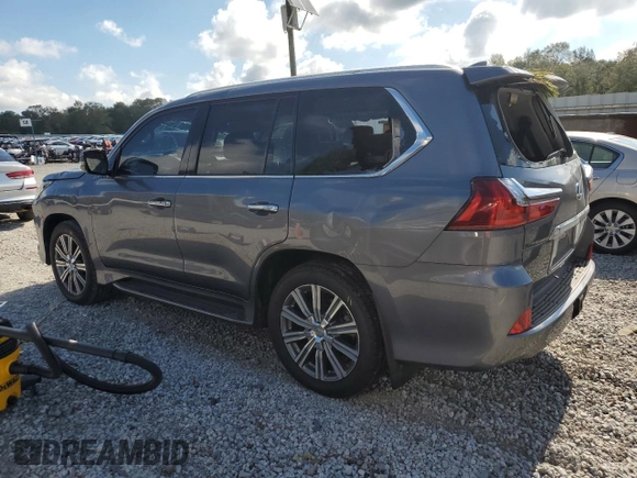 2017 Lexus LX with VIN JTJHY7AX6H4241921, listed as a Copart auction lot 74175464 with 118,079 mi miles and Salvage Title. Bid and sale history available at carsss.com. Image 2.