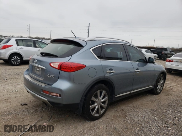 2016 Infiniti QX50 with VIN JN1BJ0RP5GM234033, listed as a Copart auction lot 45418225 with 133,799 mi miles and Salvage Title. Bid and sale history available at carsss.com. Image 3.