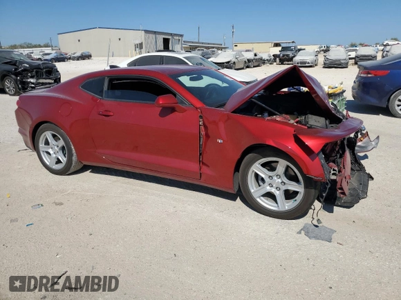 2022 Chevrolet Camaro 1LT with VIN 1G1FA1RS5N0110799, listed as a Copart auction lot 77024024 with Not Provided miles and Salvage Title. Bid and sale history available at DreamBid. Image 4.