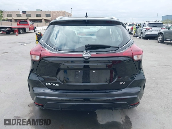 2024 Nissan Kicks SV with VIN 3N1CP5CV5RL491617, listed as a IAAI auction lot 42125112 with 25,965 mi miles. Bid and sale history available at carsss.com. Image 16.