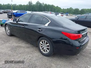 2017 Infiniti Q50 Premium with VIN JN1EV7ARXHM835950, listed as a IAAI auction lot 42456657 with 128,692 mi miles and . Bid and sale history available at DreamBid. Image 3.