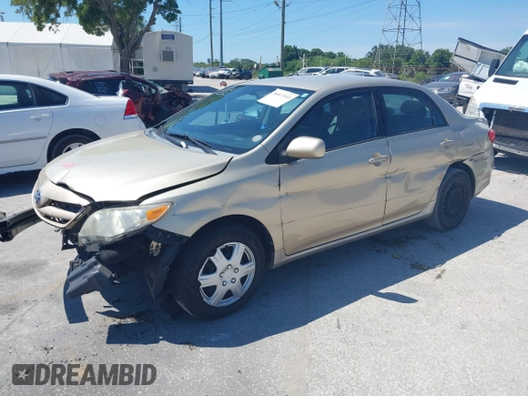 2011 Toyota Corolla L with VIN 2T1BU4EE9BC746710, listed as a IAAI auction lot 39517533 with 1 mi miles. Bid and sale history available at carsss.com. Image 2.