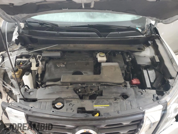 2020 Nissan Pathfinder S z VIN 5N1DR2AN0LC629690, wystawiony jako Copart lot #89143465 z przebiegiem 49 442 mil mil oraz Szkoda całkowita • Salvage title. Historia ofert i sprzedaży dostępna na DreamBid. Obrazek 12.