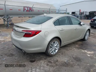 2016 Buick Regal Premium I with VIN 2G4GP5EX0G9153681, listed as a IAAI auction lot 42127012 with 132,744 mi miles. Bid and sale history available at carsss.com. Image 4.