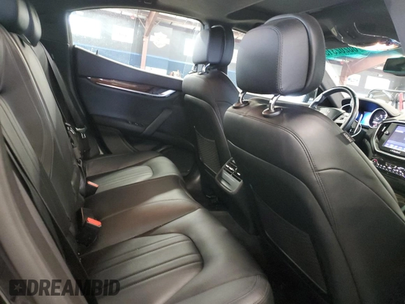 2015 Maserati Ghibli S Q4 with VIN ZAM57RTA3F1150242, listed as a Copart auction lot 61202585 with 21,271 mi miles and Salvage title. Bid and sale history available at DreamBid. Image 10.