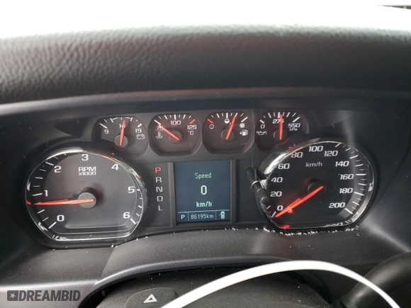 2019 Chevrolet Silverado 1500 LD Custom with VIN 2GCVKMEC3K1166076, listed as a Copart auction lot 44545595 with 86,195 mi miles and Clean Title. Bid and sale history available at carsss.com. Image 9.