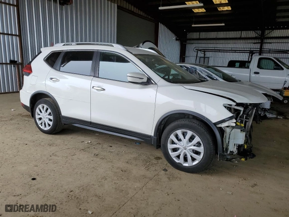 2017 Nissan Rogue SL with VIN JN8AT2MT1HW142706, listed as a Copart auction lot 44895235 with 198,581 mi miles and Salvage Title. Bid and sale history available at carsss.com. Image 4.