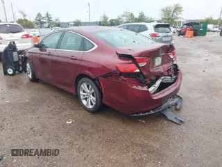 2015 Chrysler 200 Limited with VIN 1C3CCCAB2FN554081, listed as a IAAI auction lot 40832224 with 149,752 mi miles. Bid and sale history available at carsss.com. Image 3.