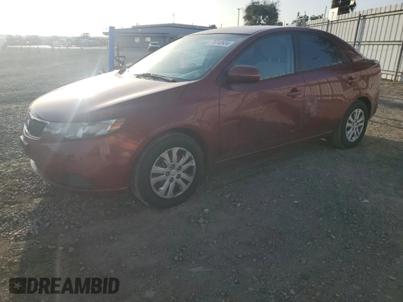 2012 Kia Forte EX with VIN KNAFU4A28C5593309, listed as a Copart auction lot 76740934 with 98,228 mi miles and Salvage Title. Bid and sale history available at carsss.com. Image 1.
