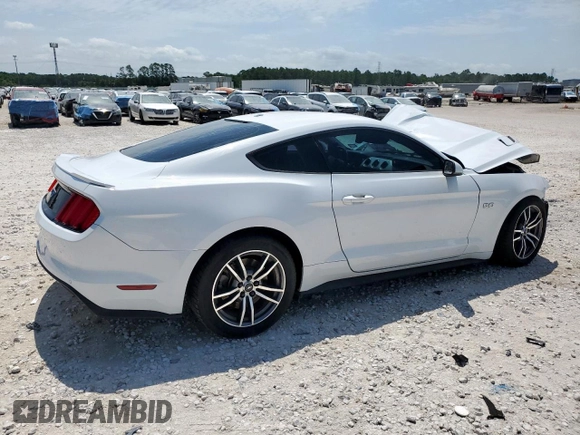 2016 Ford Mustang GT with VIN 1FA6P8CF6G5252200, listed as a Copart auction lot 57820355 with 122,729 mi miles and Salvage title. Bid and sale history available at DreamBid. Image 3.