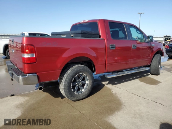 2008 Ford F-150 XL with VIN 1FTRW14W18FB22353, listed as a Copart auction lot 46823895 with 215,762 mi miles and Salvage Title. Bid and sale history available at carsss.com. Image 3.