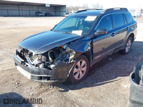 2011 Subaru Outback 3.6R Limited with VIN 4S4BRDJC9B2328048, listed as a IAAI auction lot 41393599 with 123,773 mi miles. Bid and sale history available at carsss.com. Image 2.
