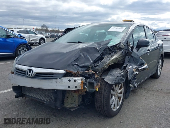 2012 Honda Civic EX with VIN 19XFB2F86CE341668, listed as a IAAI auction lot 42013980 with 187,425 mi miles and . Bid and sale history available at DreamBid. Image 17.