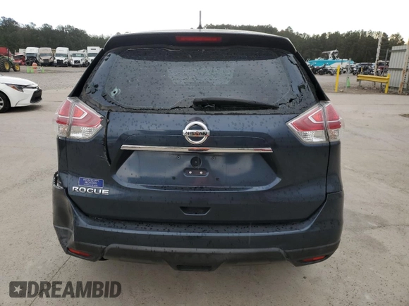 2015 Nissan Rogue S with VIN KNMAT2MTXFP532500, listed as a Copart auction lot 85492084 with 180,701 mi miles and Salvage Title. Bid and sale history available at carsss.com. Image 6.