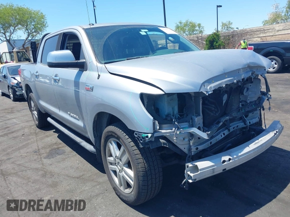 2013 Toyota Tundra Limited with VIN 5TFFY5F16DX135805, listed as a IAAI auction lot 42218616 with 151,310 mi miles and . Bid and sale history available at DreamBid. Image 1.
