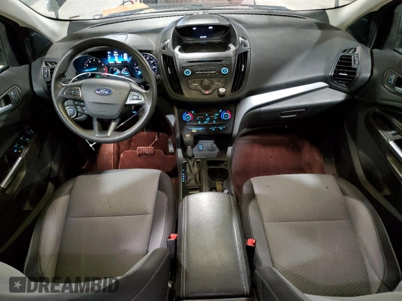2017 Ford Escape SE with VIN 1FMCU0GD1HUD91766, listed as a Copart auction lot 45478855 with 123,818 mi miles and Salvage Title. Bid and sale history available at carsss.com. Image 8.