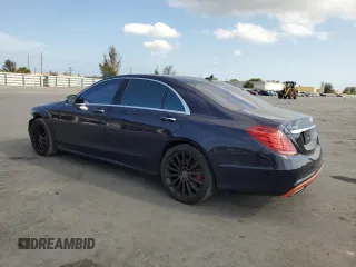 2017 Mercedes-Benz S 550 with VIN WDDUG8CB7HA287003, listed as a Copart auction lot 50341935 with 103,231 mi miles and Salvage Title. Bid and sale history available at carsss.com. Image 2.