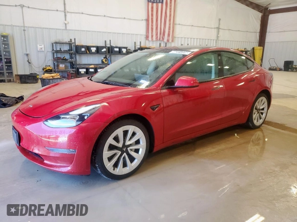 2023 Tesla Model 3 z VIN 5YJ3E1EA7PF435390, wystawiony jako Copart lot #66231225 z przebiegiem 102 214 mil mil oraz Czysty tytuł • Clean title. Historia ofert i sprzedaży dostępna na DreamBid. Obrazek 1.