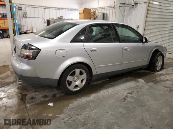 2003 Audi A4 1.8T with VIN WAULC68E53A191241, listed as a Copart auction lot 70051454 with 228,777 mi miles and Salvage Title. Bid and sale history available at carsss.com. Image 3.