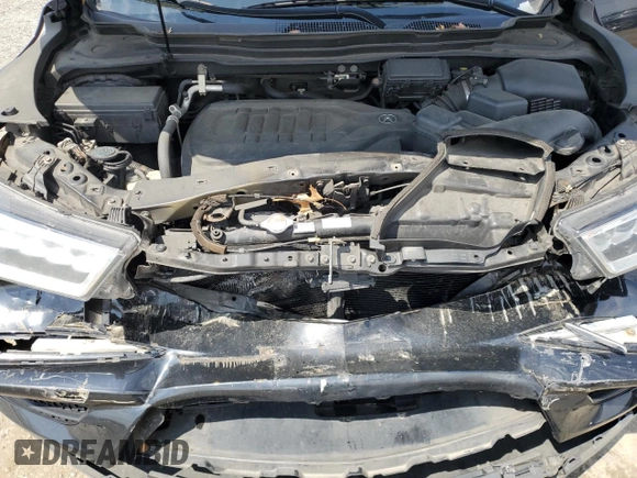 2017 Acura MDX Technology z VIN 5FRYD4H55HB005205, wystawiony jako Copart lot #52729095 z przebiegiem 122 333 mil mil oraz Szkody całkowita. Historia ofert i sprzedaży dostępna na DreamBid. Obrazek 12.