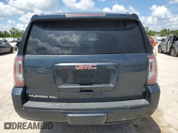 2019 GMC Yukon XL SLT with VIN 1GKS1GKCXKR404691, listed as a Copart auction lot 66746584 with Not Provided miles and Salvage Title. Bid and sale history available at carsss.com. Image 6.