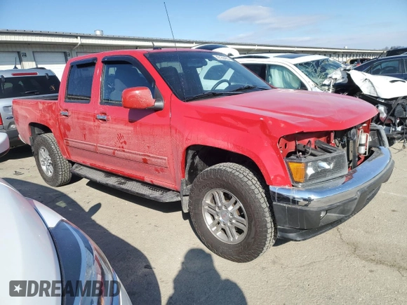 2012 GMC Canyon SLE2 with VIN 1GTH6PFE3C8119177, listed as a Copart auction lot 42168405 with 115,774 mi miles and Salvage title. Bid and sale history available at DreamBid. Image 4.