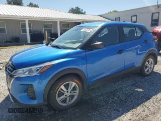 2021 Nissan Kicks S z VIN 3N1CP5BV0ML518135, wystawiony jako Copart lot #53575785 z przebiegiem 65 389 mil mil oraz Szkoda całkowita • Salvage title. Historia ofert i sprzedaży dostępna na DreamBid. Obrazek 1.