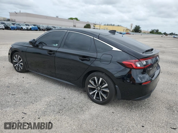 2024 Honda Civic EX-L z VIN 19XFL1H74RE001908, wystawiony jako Copart lot #58576135 z przebiegiem 31 455 mil mil oraz Czysty tytuł • Clean title. Historia ofert i sprzedaży dostępna na DreamBid. Obrazek 2.