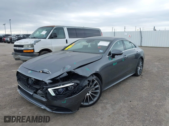 2020 Mercedes-Benz CLS with VIN W1K2J5JB5LA075199, listed as a IAAI auction lot 41243163 with 20,947 mi miles. Bid and sale history available at carsss.com. Image 6.