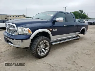 2016 Ram 1500 Laramie with VIN 1C6RR6VT0GS241372, listed as a Copart auction lot 58862555 with 94,554 mi miles and Salvage title. Bid and sale history available at DreamBid. Image 1.