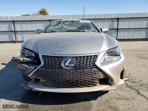 2015 Lexus RC 350 with VIN JTHHE5BC0F5006772, listed as a Copart auction lot 78932634 with 61,667 mi miles and Salvage Title. Bid and sale history available at carsss.com. Image 5.