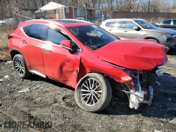 2022 Lexus NX with VIN JTJGGCEZ3N2002823, listed as a Copart auction lot 85219924 with 55,622 mi miles and Salvage Title. Bid and sale history available at carsss.com. Image 4.