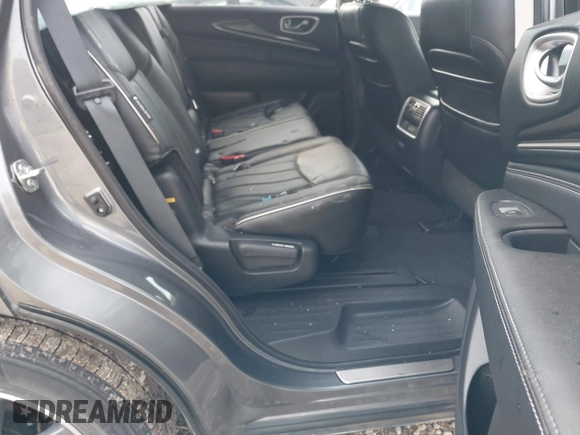 2020 Infiniti QX60 Pure with VIN 5N1DL0MM2LC517417, listed as a IAAI auction lot 42240908 with 52,022 mi miles and . Bid and sale history available at DreamBid. Image 8.